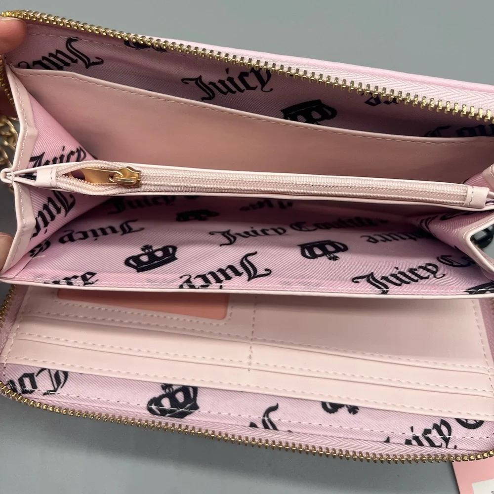 Juicy couture Scottie dogs large zip around wallet